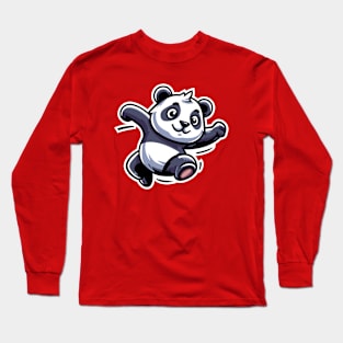 Parkour Panda Long Sleeve T-Shirt